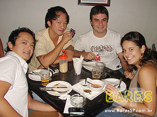 Gastronomia e diversão no Gongo Bar - Ação Blowtex Gastronomia e diversão no Gongo Bar - Ação Blowtex