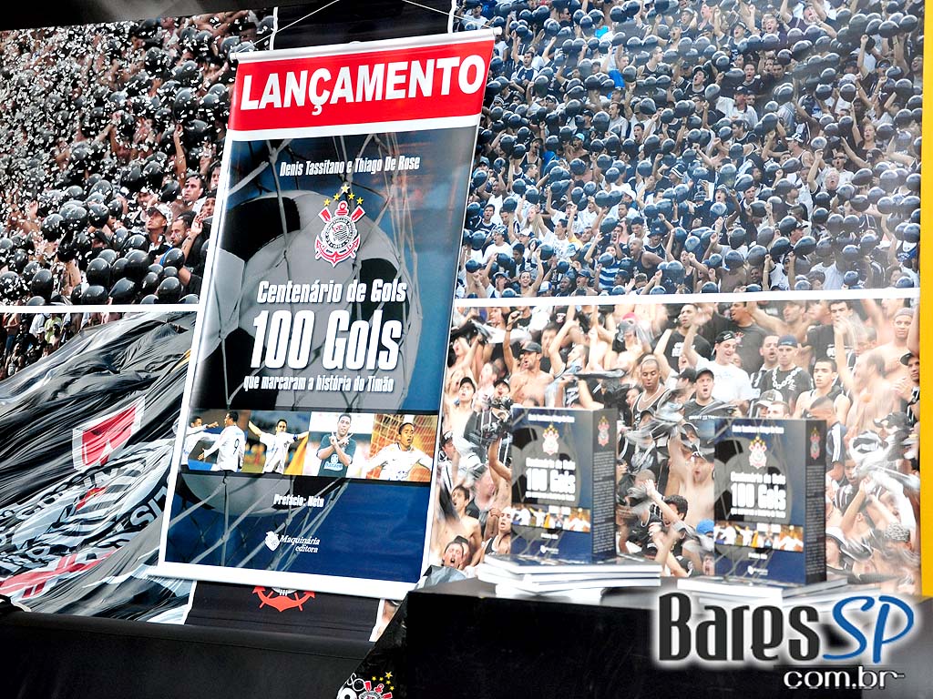 Lançamento do livro Centenário de Gols na Vila Poderoso Timão Lançamento do livro Centenário de Gols na Vila Poderoso Timão