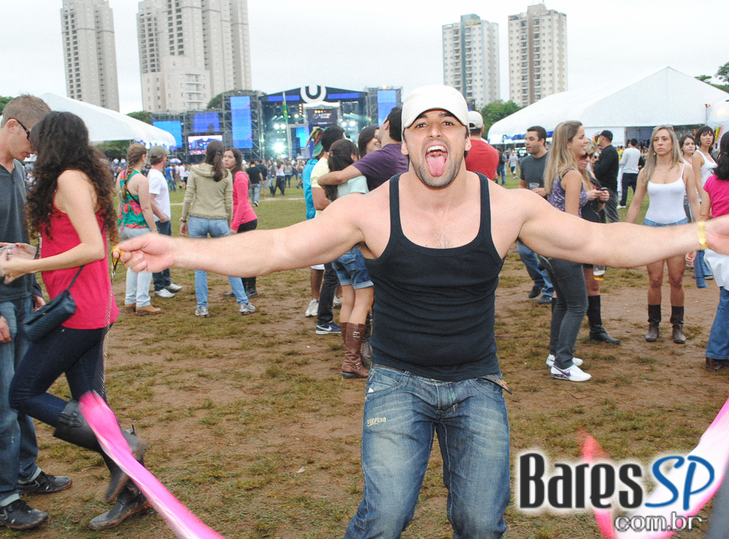 Fatboy Slim é uma das atrações do festival eletrônico UMF na Chácara do Jockey Fatboy Slim é uma das atrações do festival eletrônico UMF na Chácara do Jockey