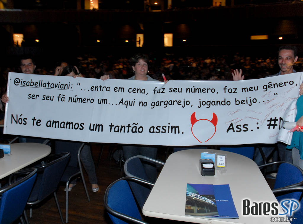 Isabella Taviani mostra repertório do novo álbum no Credicard Hall Isabella Taviani mostra repertório do novo álbum no Credicard Hall
