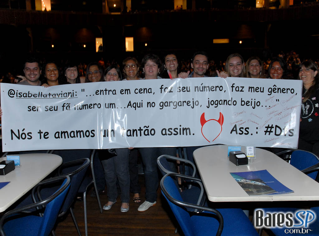 Isabella Taviani mostra repertório do novo álbum no Credicard Hall Isabella Taviani mostra repertório do novo álbum no Credicard Hall