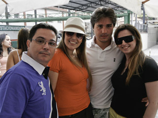 O Bar do Luiz Fernandes ofereceu um cardápio variado de porções e cerveja gelada - Ação Unisal 2011