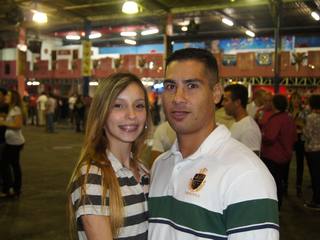 Ensaio da escola de Samba Rosas de Ouro