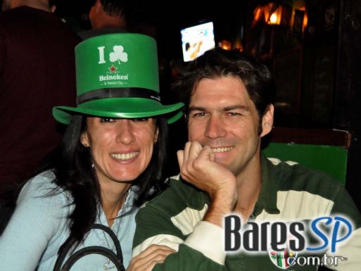The Pub comemorou St. Patrick's Day no sábado com a cerveja Duff