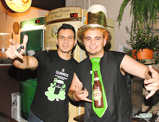 Melograno Forneria e Empório de Cervejas comemorou o dia de Saint Patrick com festa temática