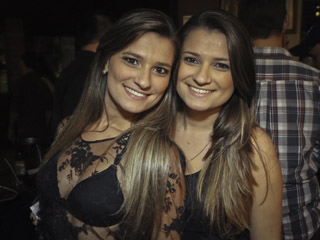 Lucylla e Lucyana se apresentaram na quinta-feira no Rancho do Serjão