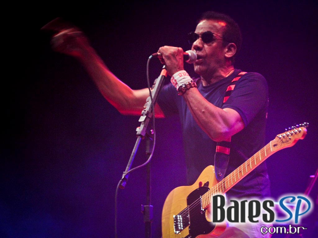 Show de Jorge Ben Jor no palco do Credicard Hall Show de Jorge Ben Jor no palco do Credicard Hall