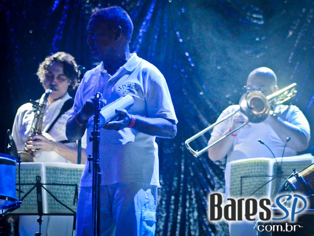 Show de Jorge Ben Jor no palco do Credicard Hall Show de Jorge Ben Jor no palco do Credicard Hall