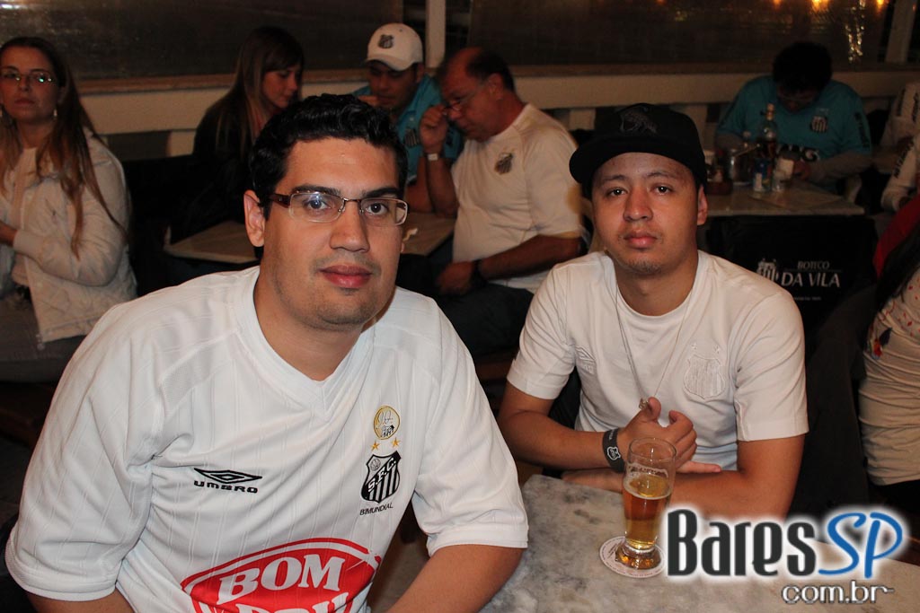 Boteco da Vila, bar temático do Santos, transmitiu jogo da Libertadores entre Santos e Corinthians Boteco da Vila, bar temático do Santos, transmitiu jogo da Libertadores entre Santos e Corinthians