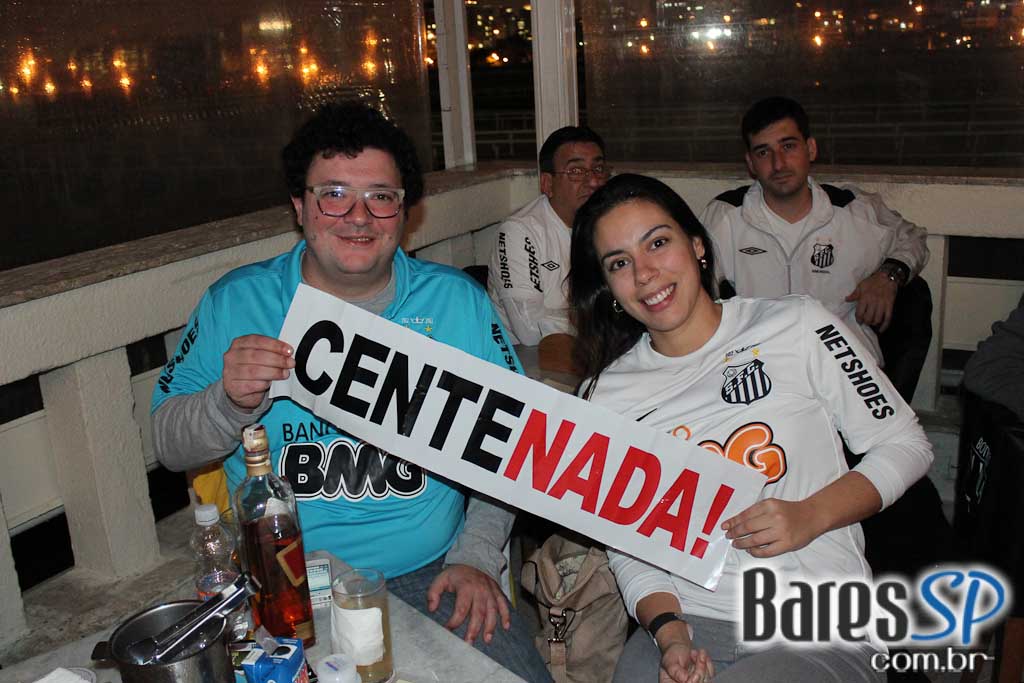 Boteco da Vila, bar temático do Santos, transmitiu jogo da Libertadores entre Santos e Corinthians Boteco da Vila, bar temático do Santos, transmitiu jogo da Libertadores entre Santos e Corinthians