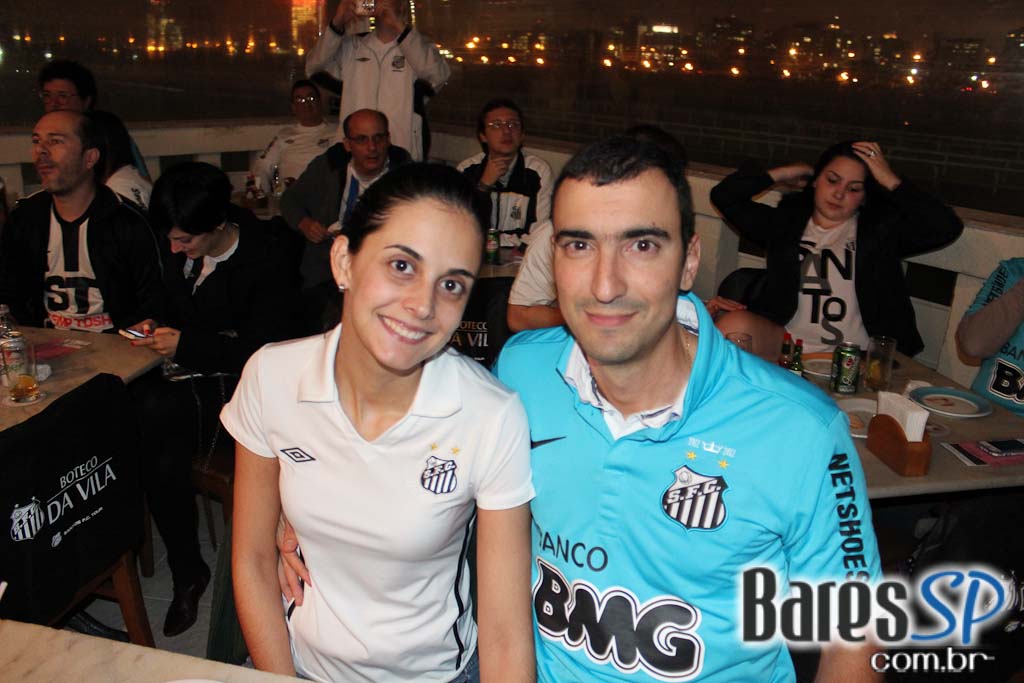 Boteco da Vila, bar temático do Santos, transmitiu jogo da Libertadores entre Santos e Corinthians Boteco da Vila, bar temático do Santos, transmitiu jogo da Libertadores entre Santos e Corinthians