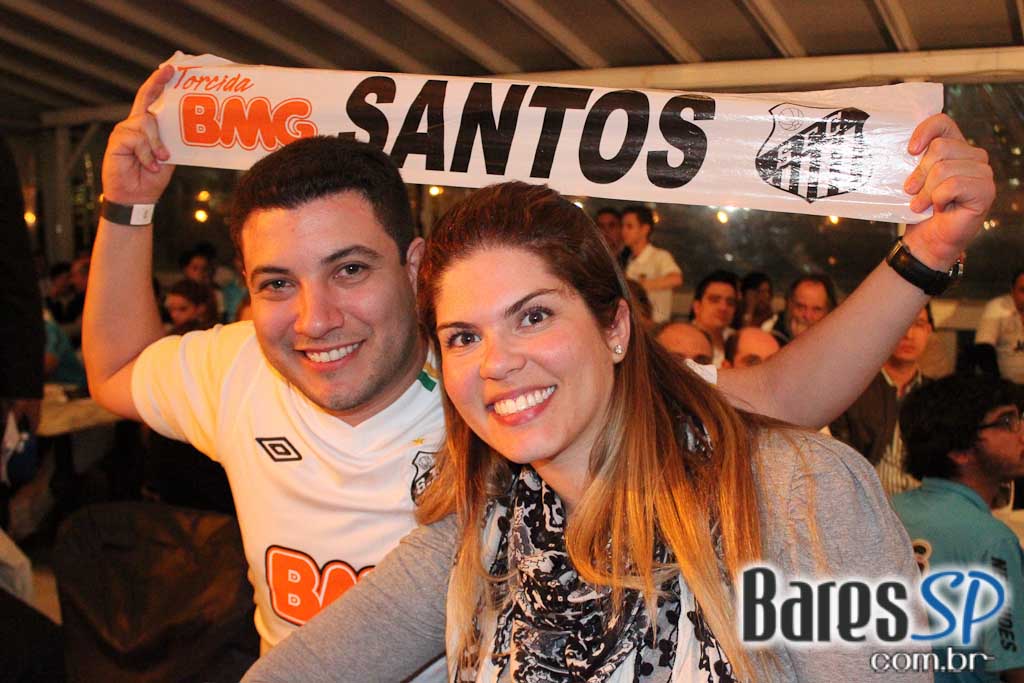Boteco da Vila, bar temático do Santos, transmitiu jogo da Libertadores entre Santos e Corinthians Boteco da Vila, bar temático do Santos, transmitiu jogo da Libertadores entre Santos e Corinthians