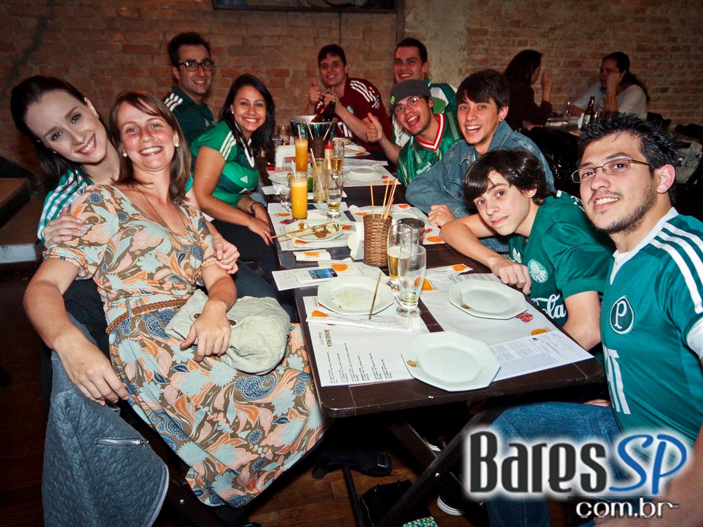 Palmeiras criou bar temático, Casa Palmeiras, na Casa do Espeto para o jogo Palmeiras x Coritiba Palmeiras criou bar temático, Casa Palmeiras, na Casa do Espeto para o jogo Palmeiras x Coritiba