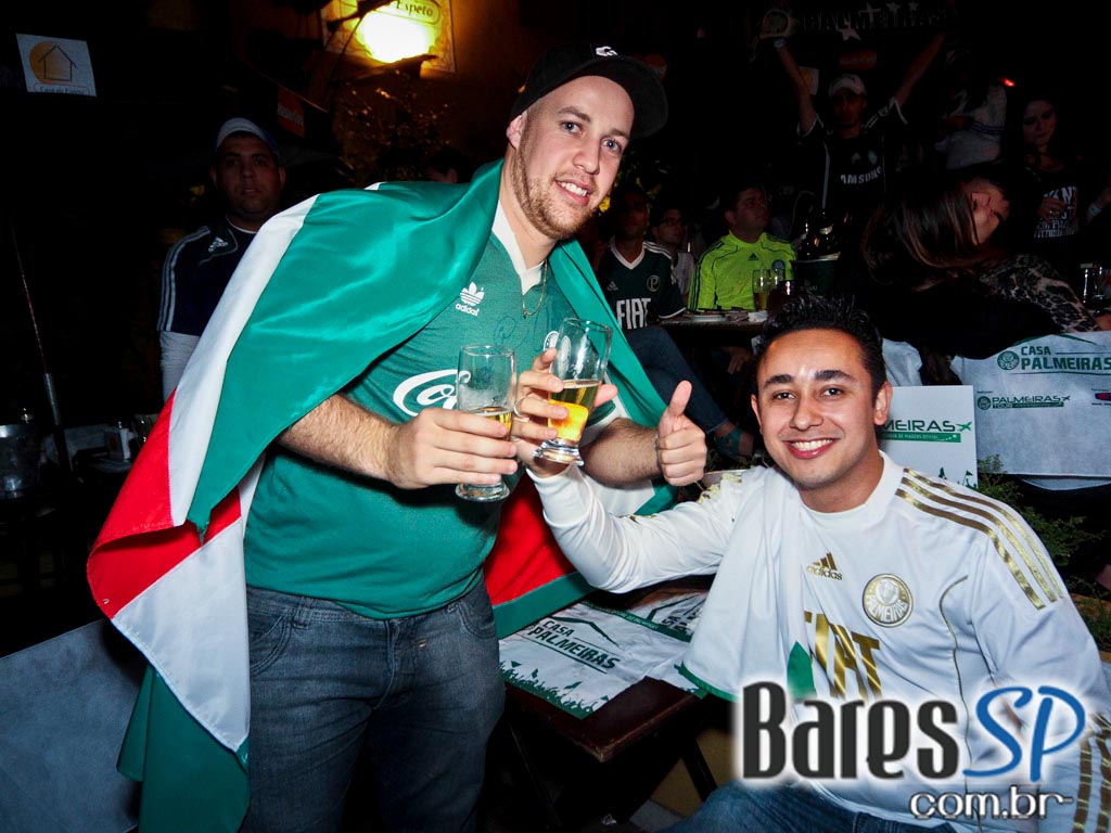 Palmeiras criou bar temático, Casa Palmeiras, na Casa do Espeto para o jogo Palmeiras x Coritiba Palmeiras criou bar temático, Casa Palmeiras, na Casa do Espeto para o jogo Palmeiras x Coritiba