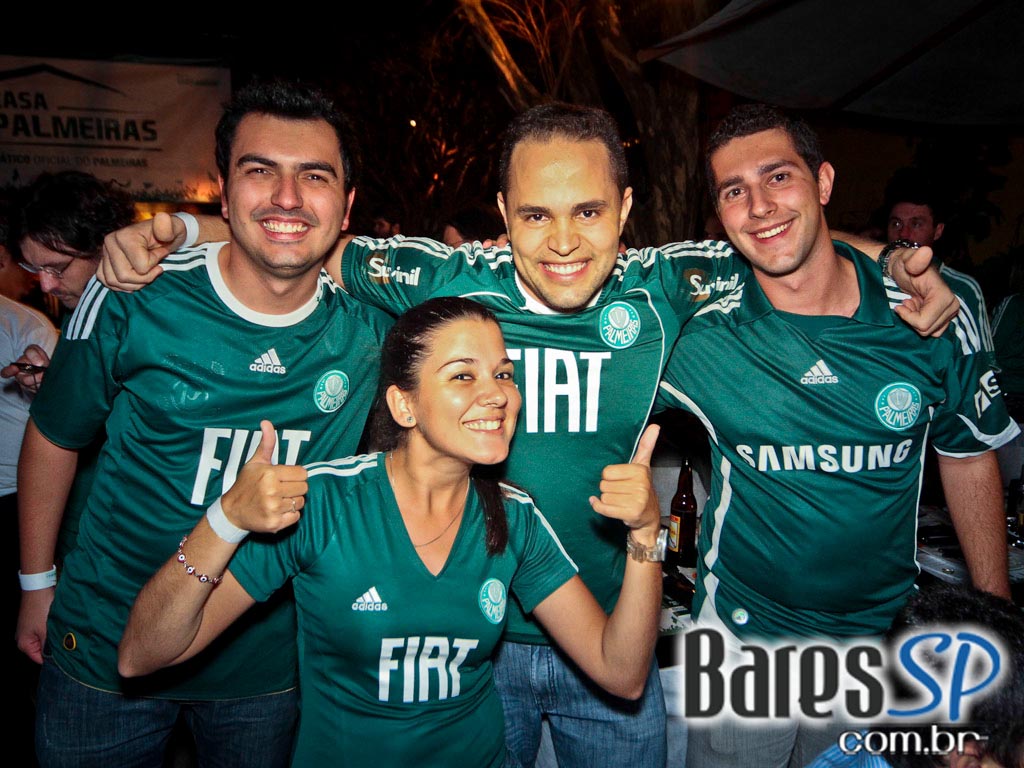 Palmeiras criou bar temático, Casa Palmeiras, na Casa do Espeto para o jogo Palmeiras x Coritiba Palmeiras criou bar temático, Casa Palmeiras, na Casa do Espeto para o jogo Palmeiras x Coritiba
