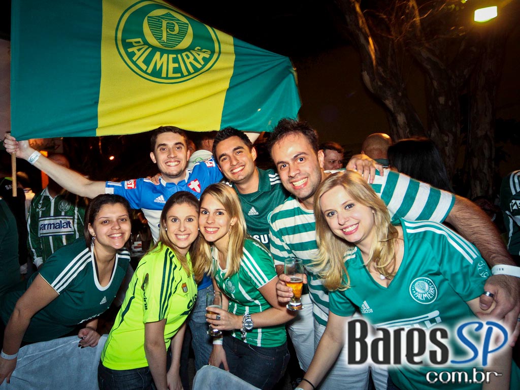 Palmeiras criou bar temático, Casa Palmeiras, na Casa do Espeto para o jogo Palmeiras x Coritiba Palmeiras criou bar temático, Casa Palmeiras, na Casa do Espeto para o jogo Palmeiras x Coritiba