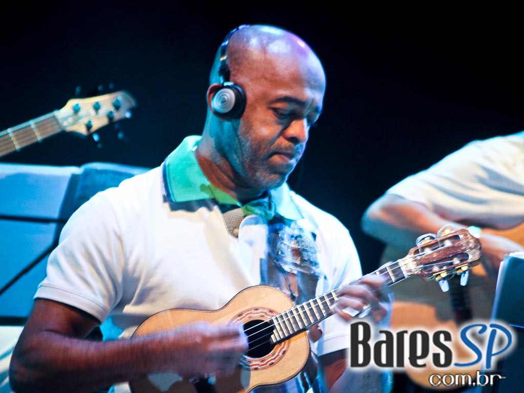 Show do cantor Arlindo Cruz no palco do Credicard Hall Show do cantor Arlindo Cruz no palco do Credicard Hall