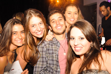 Apresentação da banda Gestos Sonoros no Laje Club