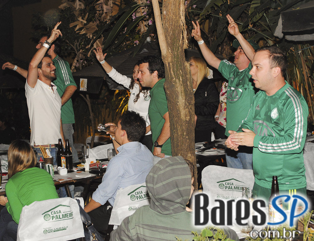 Bar temático, Casa Palmeiras, aconteceu na quarta-feira na Casa do Espeto Bar temático, Casa Palmeiras, aconteceu na quarta-feira na Casa do Espeto