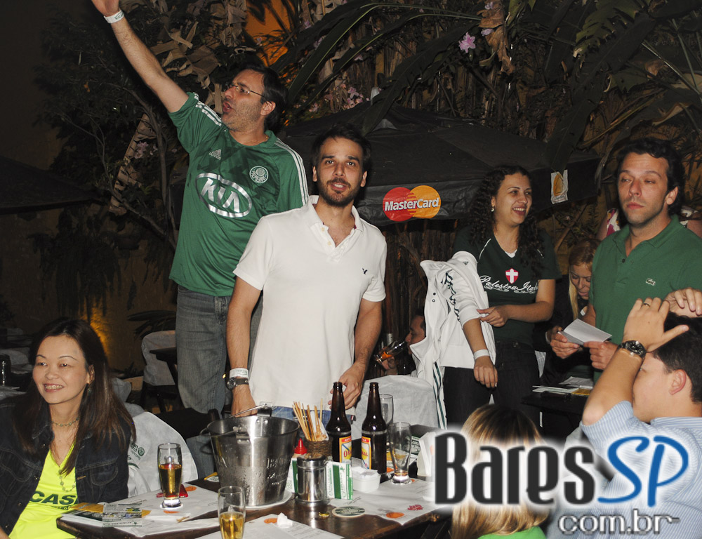 Bar temático, Casa Palmeiras, aconteceu na quarta-feira na Casa do Espeto Bar temático, Casa Palmeiras, aconteceu na quarta-feira na Casa do Espeto