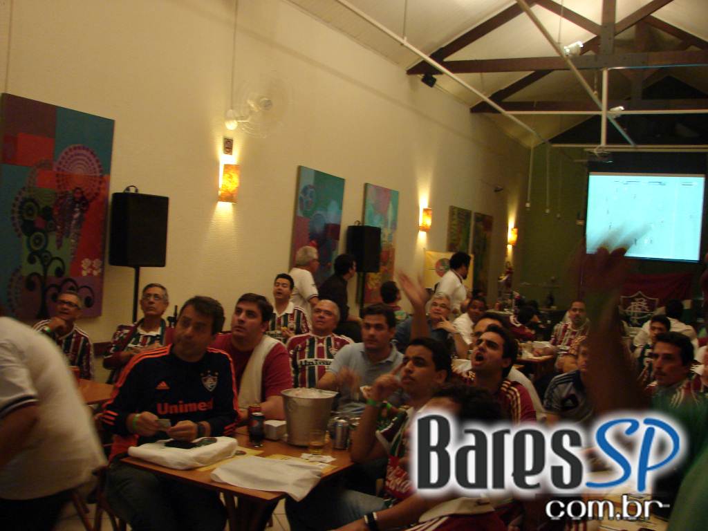 A agência de viagem, Vou Ver o Flu promoveu Tricolor em Toda Terra no restaurante Delicacy A agência de viagem, Vou Ver o Flu promoveu Tricolor em Toda Terra no restaurante Delicacy