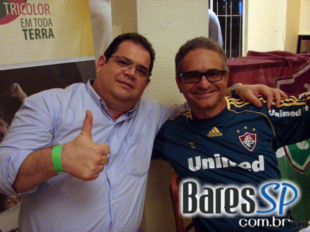 A agência de viagem, Vou Ver o Flu promoveu Tricolor em Toda Terra no restaurante Delicacy A agência de viagem, Vou Ver o Flu promoveu Tricolor em Toda Terra no restaurante Delicacy