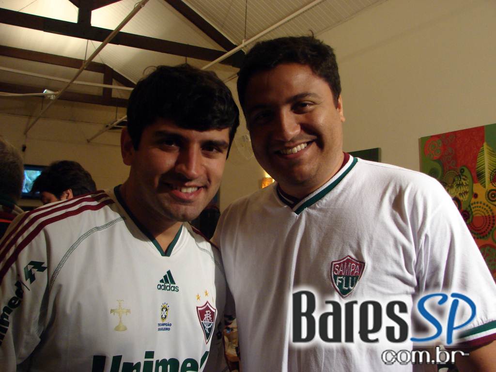 A agência de viagem, Vou Ver o Flu promoveu Tricolor em Toda Terra no restaurante Delicacy A agência de viagem, Vou Ver o Flu promoveu Tricolor em Toda Terra no restaurante Delicacy