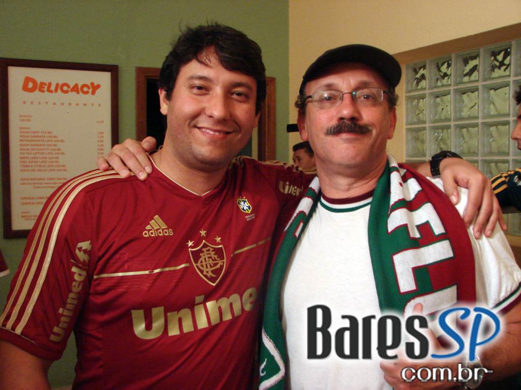 A agência de viagem, Vou Ver o Flu promoveu Tricolor em Toda Terra no restaurante Delicacy A agência de viagem, Vou Ver o Flu promoveu Tricolor em Toda Terra no restaurante Delicacy