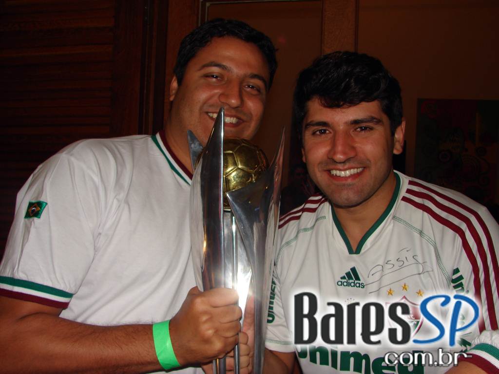 A agência de viagem, Vou Ver o Flu promoveu Tricolor em Toda Terra no restaurante Delicacy A agência de viagem, Vou Ver o Flu promoveu Tricolor em Toda Terra no restaurante Delicacy