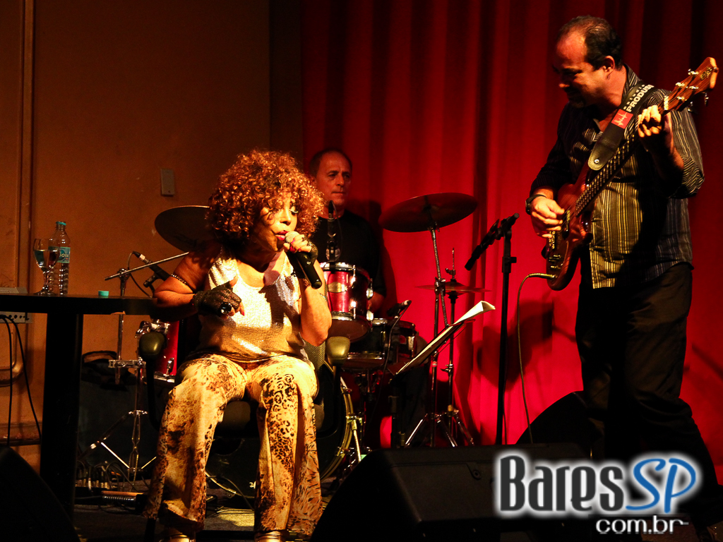 Elza Soares se apresentou no Bar Brahma, localizado no Centro Elza Soares se apresentou no Bar Brahma, localizado no Centro
