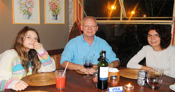 Noite romântica na Fração da Pizza esquentou na quarta-feira