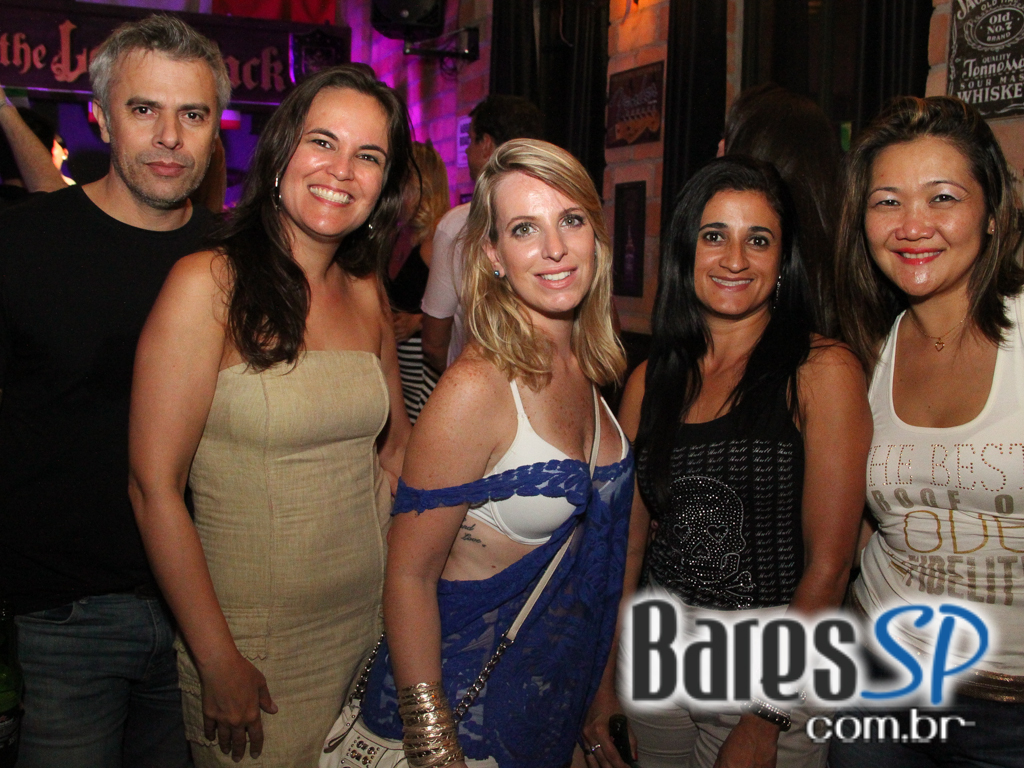 Apresentação da banda Rock Machine no palco do The Lord Apresentação da banda Rock Machine no palco do The Lord