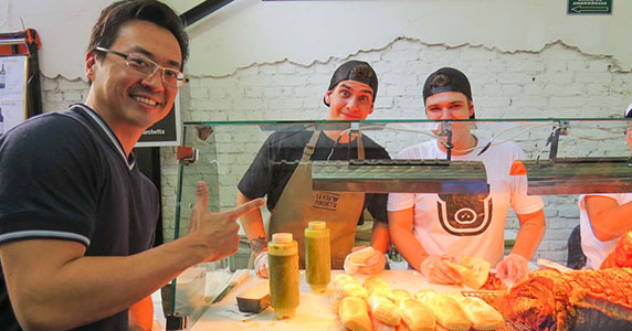 Aconteceu no domingo a Feira Gastronômica Panela na Rua na Praça Benedito Calixto