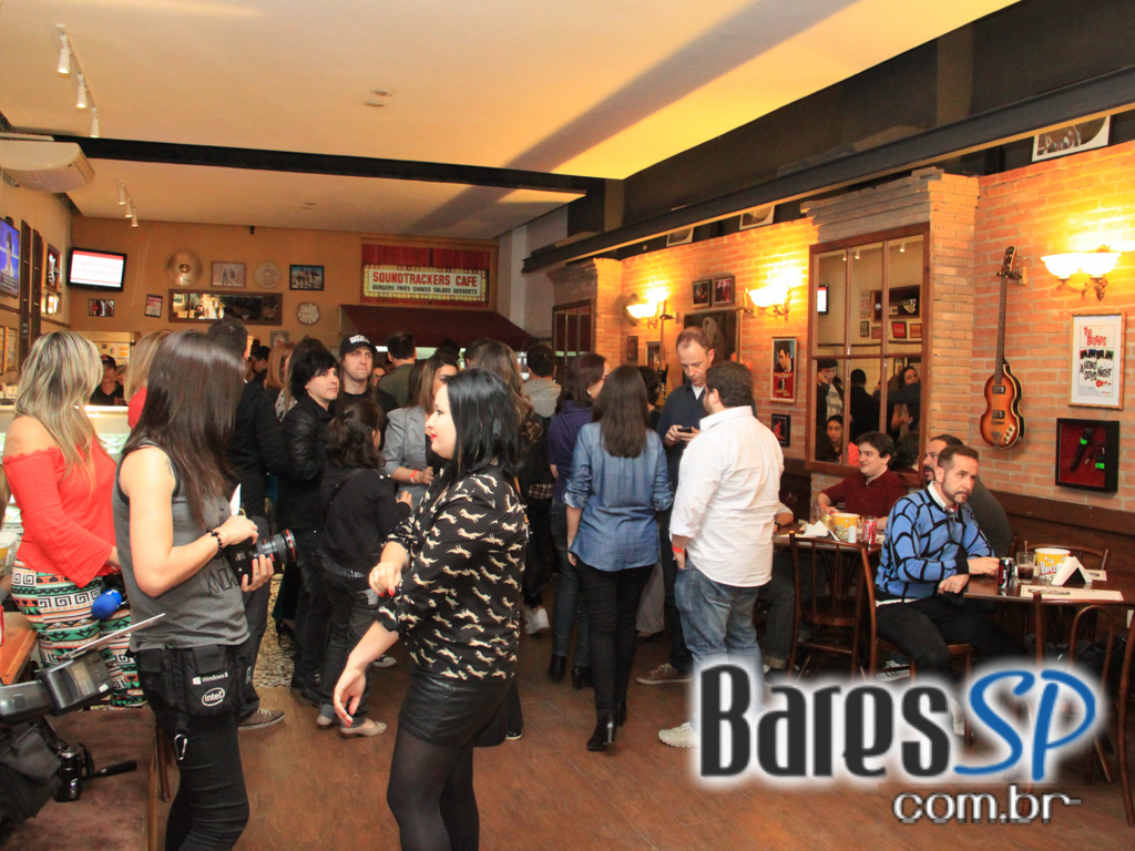 Inauguração do Soundtrackers Café aconteceu na quinta-feira em Pinheiros Inauguração do Soundtrackers Café aconteceu na quinta-feira em Pinheiros