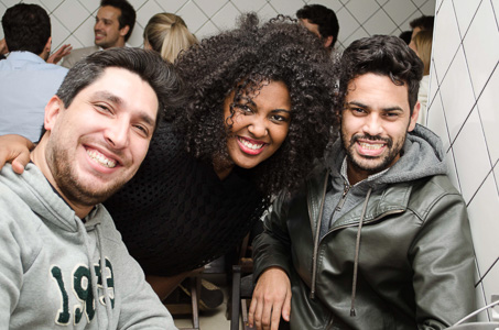 Legítimo Bar transmitiu os jogos do campeonato brasileiro e para acompanhar o saboroso chope Brahma