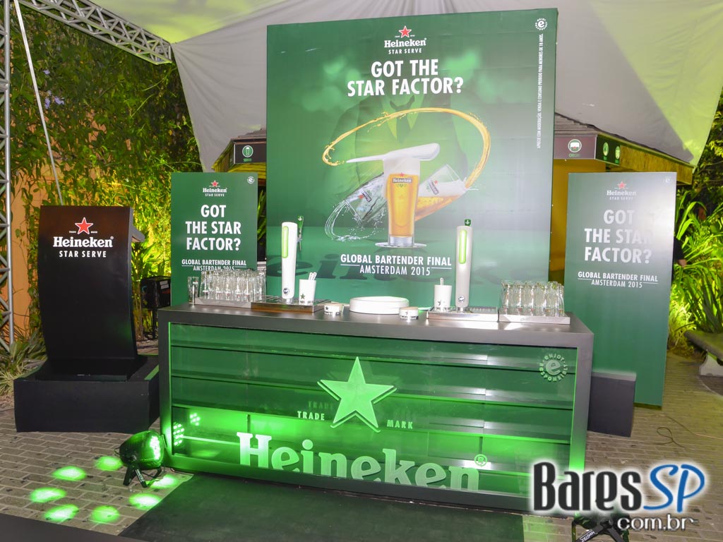 Heineken promoveu etapa nacional de concurso que elegeu o melhor bartender do mundo na Casa 92 Heineken promoveu etapa nacional de concurso que elegeu o melhor bartender do mundo na Casa 92
