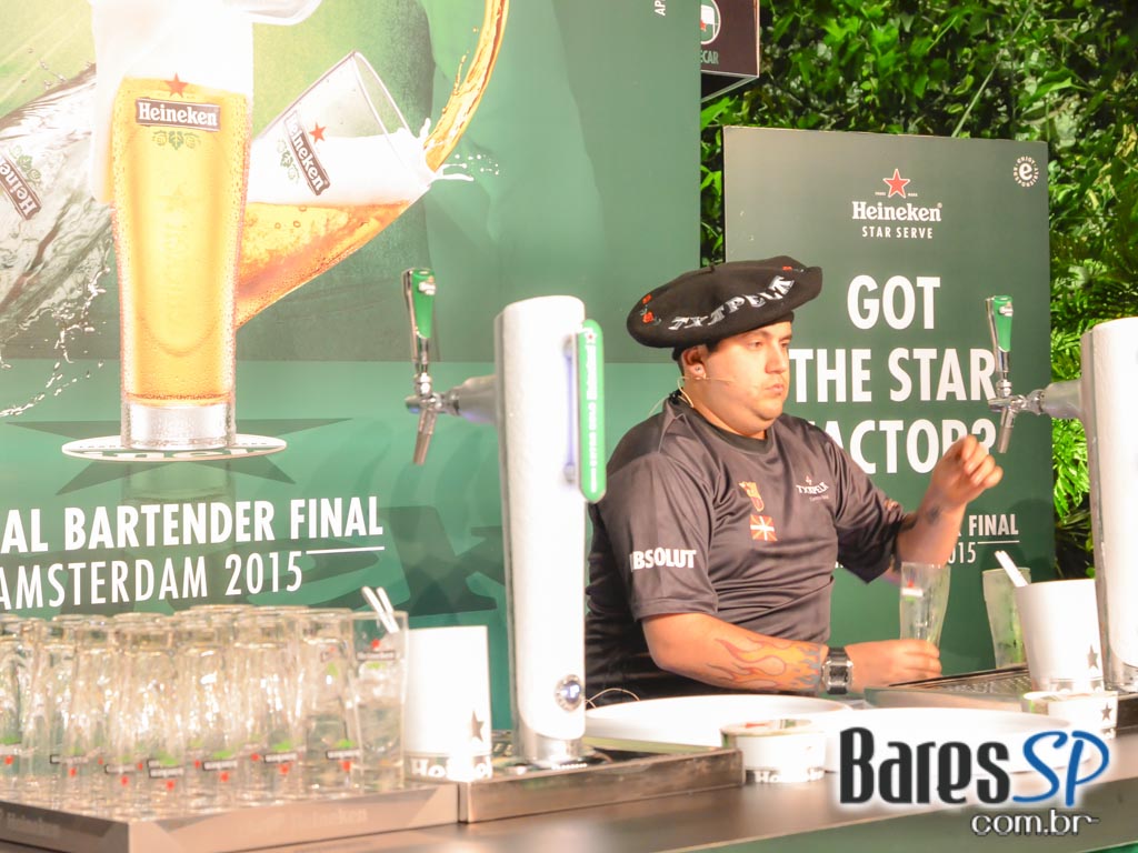 Heineken promoveu etapa nacional de concurso que elegeu o melhor bartender do mundo na Casa 92