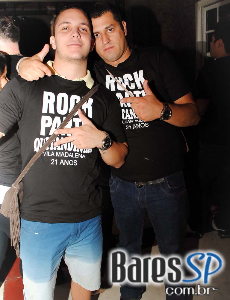 Bar Quitandinha comemorou 21 anos com Rock Party no sábado Bar Quitandinha comemorou 21 anos com Rock Party no sábado