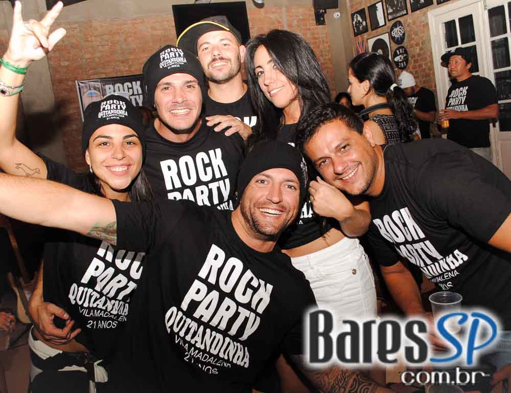 Bar Quitandinha comemorou 21 anos com Rock Party no sábado Bar Quitandinha comemorou 21 anos com Rock Party no sábado