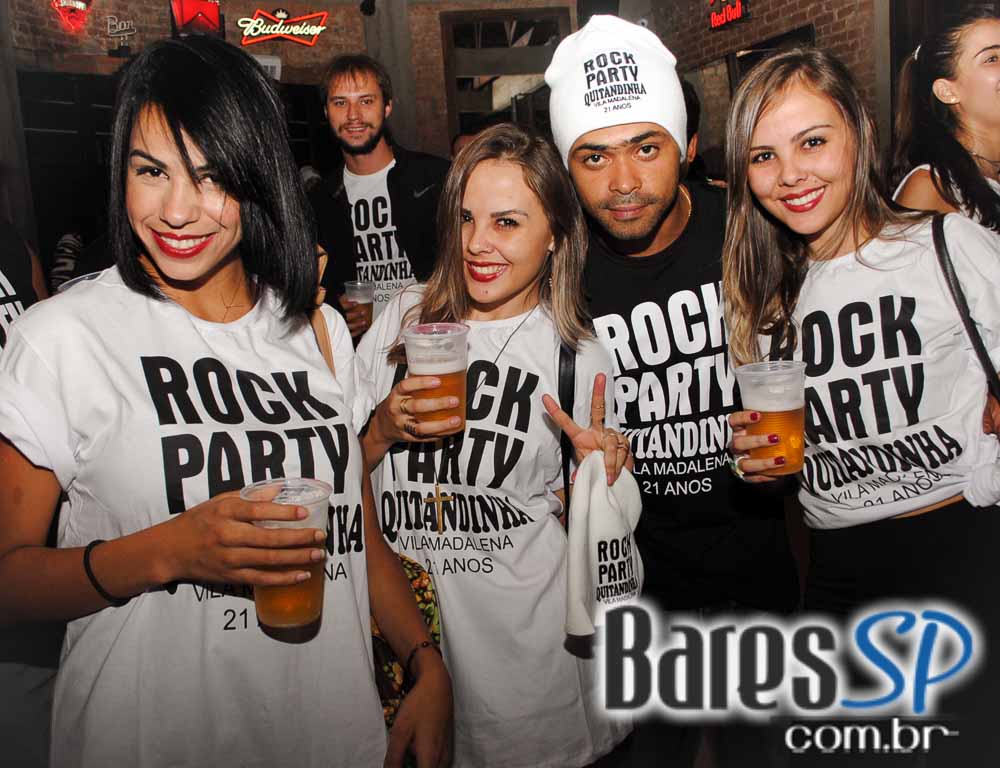 Bar Quitandinha comemorou 21 anos com Rock Party no sábado Bar Quitandinha comemorou 21 anos com Rock Party no sábado