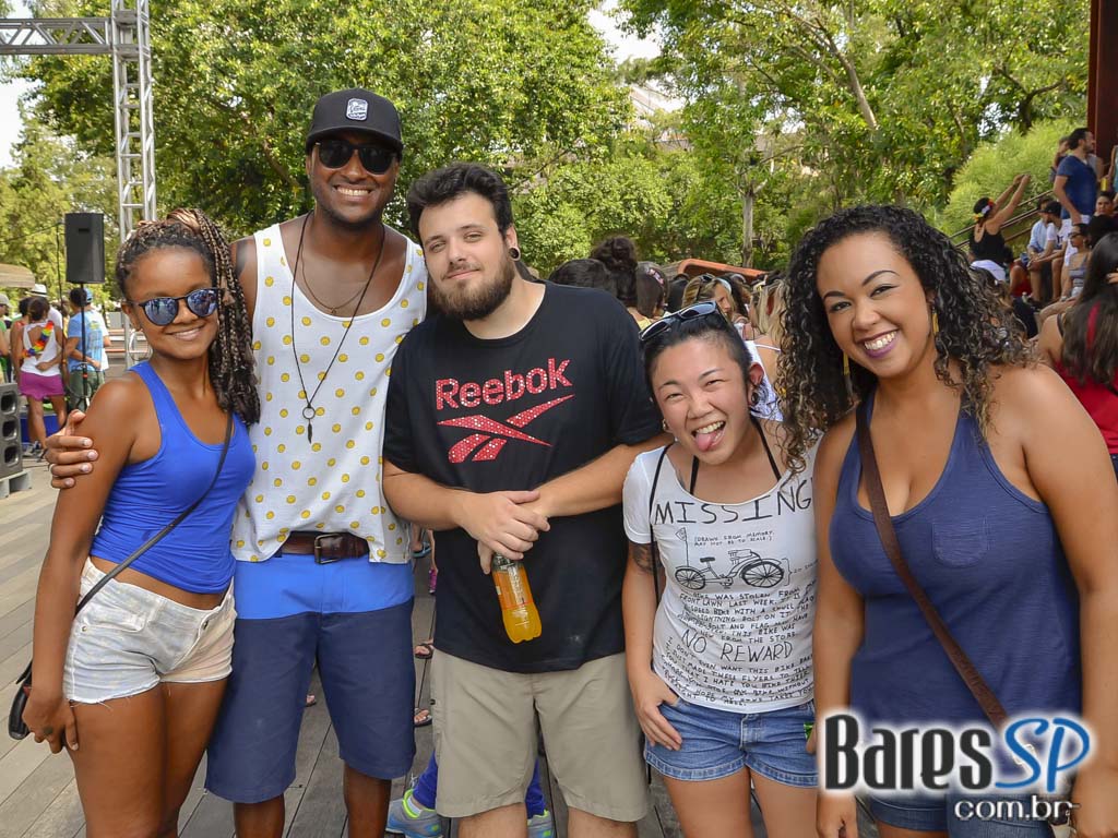 Ensaio aberto do Bloco Bangalafumenga aconteceu no sábado na Praça Victor Civita Ensaio aberto do Bloco Bangalafumenga aconteceu no sábado na Praça Victor Civita