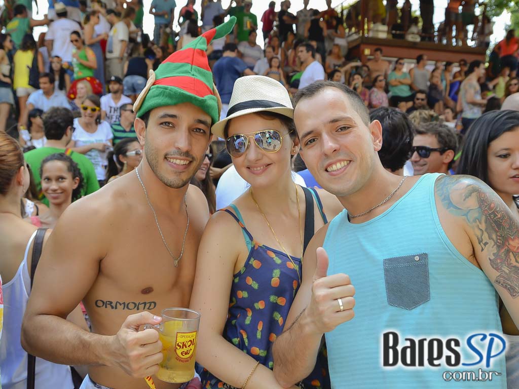 Ensaio aberto do Bloco Bangalafumenga aconteceu no sábado na Praça Victor Civita Ensaio aberto do Bloco Bangalafumenga aconteceu no sábado na Praça Victor Civita