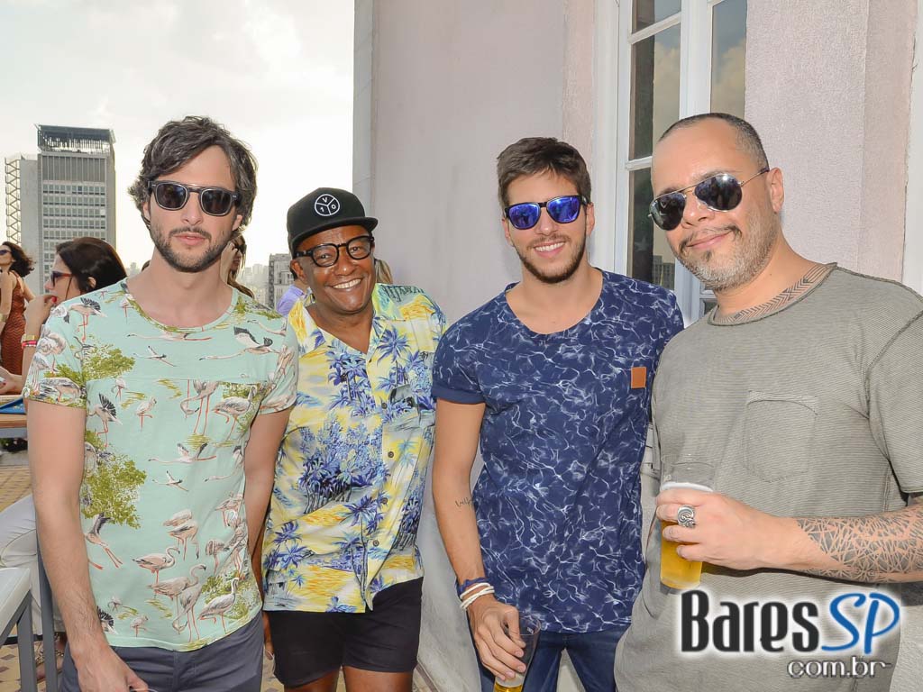 Inauguração da 2ª edição do Heineken Up On The Roof - Garden Edition no Edifício Martinelli Inauguração da 2ª edição do Heineken Up On The Roof - Garden Edition no Edifício Martinelli