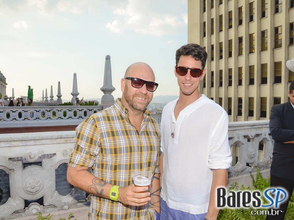 Inauguração da 2ª edição do Heineken Up On The Roof - Garden Edition no Edifício Martinelli Inauguração da 2ª edição do Heineken Up On The Roof - Garden Edition no Edifício Martinelli