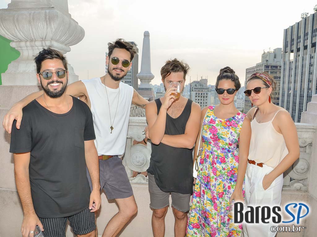 Inauguração da 2ª edição do Heineken Up On The Roof - Garden Edition no Edifício Martinelli Inauguração da 2ª edição do Heineken Up On The Roof - Garden Edition no Edifício Martinelli