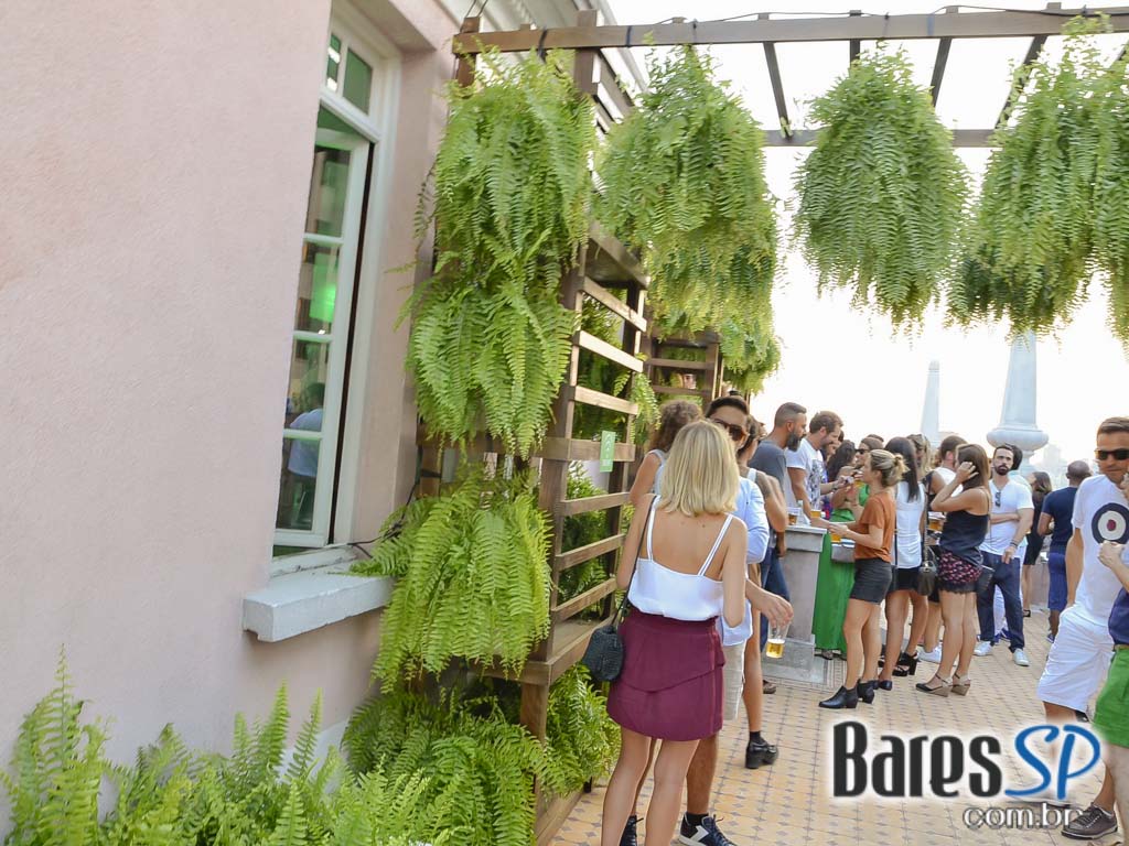 Inauguração da 2ª edição do Heineken Up On The Roof - Garden Edition no Edifício Martinelli Inauguração da 2ª edição do Heineken Up On The Roof - Garden Edition no Edifício Martinelli