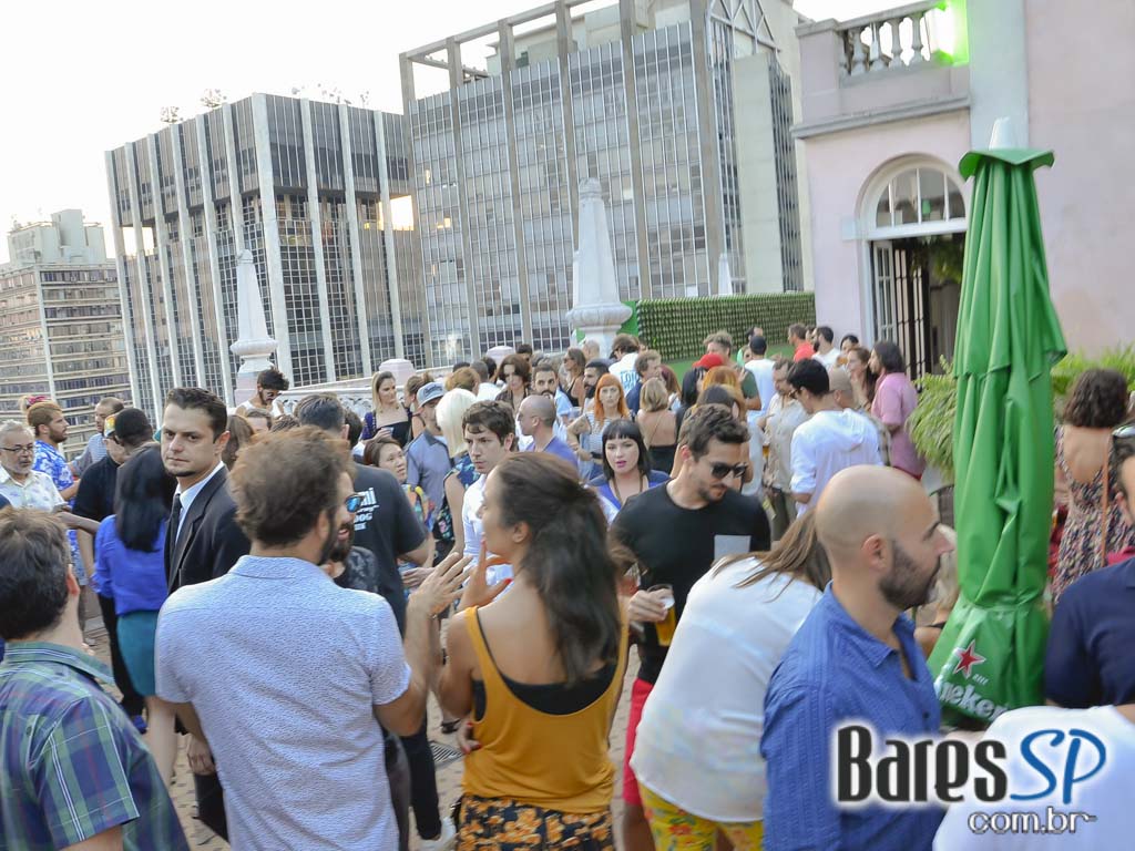 Inauguração da 2ª edição do Heineken Up On The Roof - Garden Edition no Edifício Martinelli Inauguração da 2ª edição do Heineken Up On The Roof - Garden Edition no Edifício Martinelli