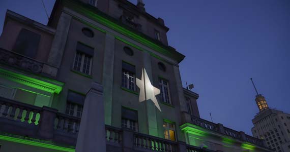 Inauguração da 2ª edição do Heineken Up On The Roof - Garden Edition no Edifício Martinelli