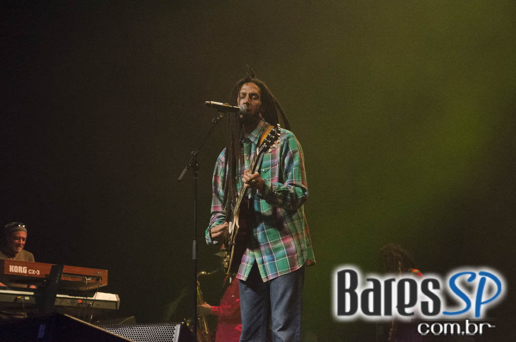 Julian Marley e The Wailers Band Reunion se apresentaram no Espaço das Américas Julian Marley e The Wailers Band Reunion se apresentaram no Espaço das Américas