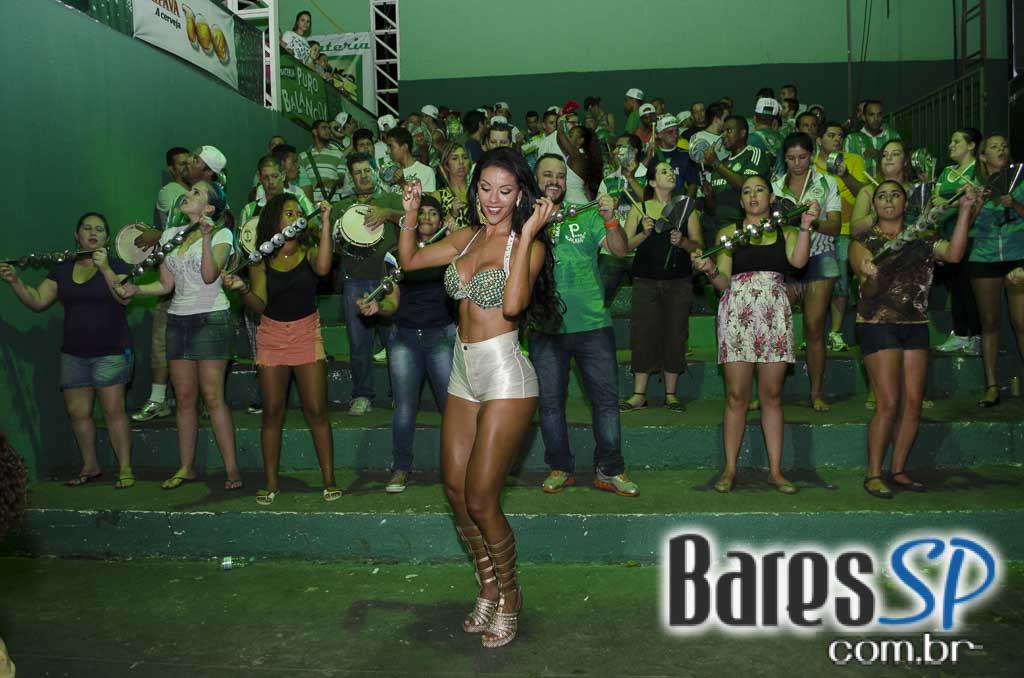 Ensaios da Escola de Samba Mancha Verde para o Carnaval de São Paulo 2015